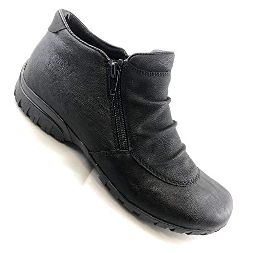 Rieker Damen L4691 High-top, Schwarz (Schwarz/Schwarz/01), 40