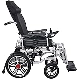 WISGING Der einfach zu faltende Elektrorollstuhl reduziert den Travel Buggy in Sekundenschnelle auf eine kompakte Einheit von der Größe eines Koffers zur Aufbewahrung oder zum Reisen. Drücken Sie die Packungsgröße zusammen, um den Transport noch einfacher und bequemer zu gestalten.