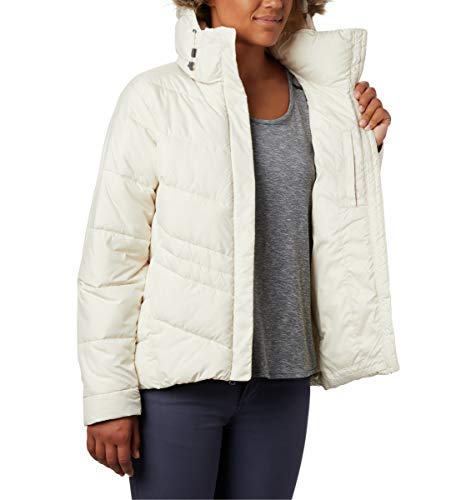 Columbia Jaqueta feminina com isolamento Peak to Park, Giz, Grande