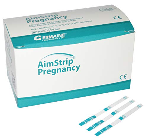 AimStrip 88530 Pregnancy Test Kit, 30 Tests