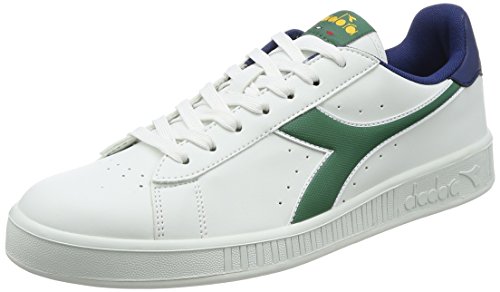 Diadora game p sneakers bianco verde blu
