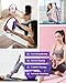 Zuluro Home Workout Pilates Kit for Women, Better me Pilates Ring and Ball Set Essentials Equipment, with 5 Resistance Bands, Massager Roller, Yoga Starter Accessories for Toning Arms, Thighs & Core