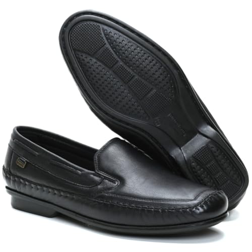 Sapato Mocassim Masculino Sapatilha Gasparini Em Couro 7000 (Preto, BR, Adulto, Numérico, 38)