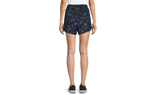Avia Activewear Women\'s Running Shorts with Bike Liner (as1, Alpha, x_l, Regular, Regular, Halftone Floral)
