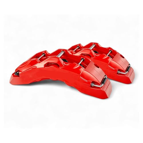 DOQUAMNEX Brake Caliper Big Brake kit car Brake Front Brake Caliper kit 6 Piston Fit for A6 C5 C6 C7 C8 Car Calipers(Pair Brake Caliper)