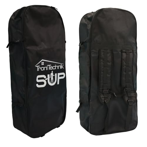 24MOVE® Rucksack SUP Board Tasche Tragetasche Transportrucksack mit Reißverschluss Backpack Packsack Stand Up Paddle Board