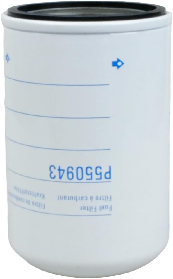 4PCS P550943 Fuel Filter Fit for GMC 6.2L, Light-Duty Trucks, Detroit Diesel Engines Replace FF5033, TP943, FF5018, 25011214, BF782, WIX 33124, P553004