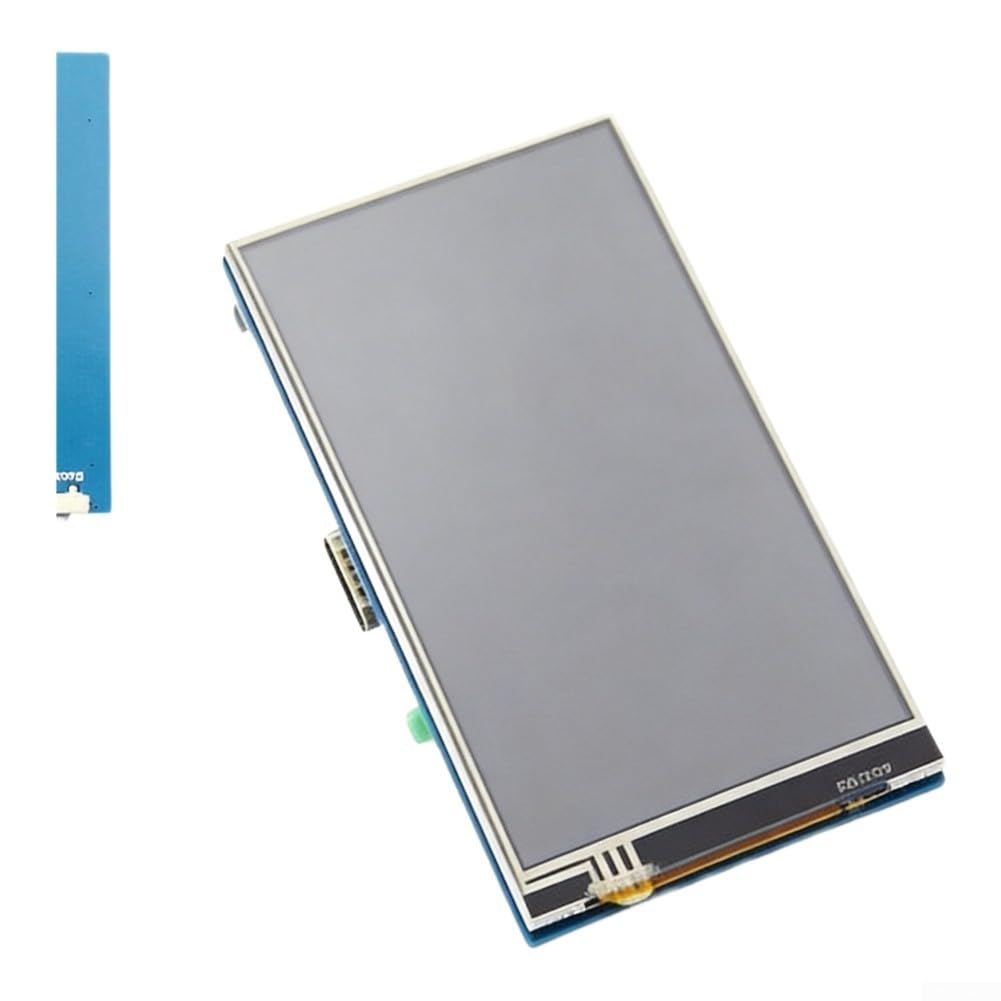Display IPS Touchscreen 4 Pollici per Raspberry Pi | temperato, plastica ABS, interfaccia GPIO, per ideale per domotica e sensori IoT