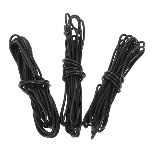 Homoyoyo DIY Iron Wire String 3 Rolls Craft Rope for Professional Modeling DIY Projects