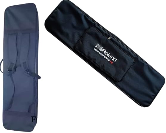 MG MUSIC GALAXY Roland XPS 10 61-Key Keyboard Bag – Lightweight Hard Case with Heavy Padding & Front Pocket-image-44