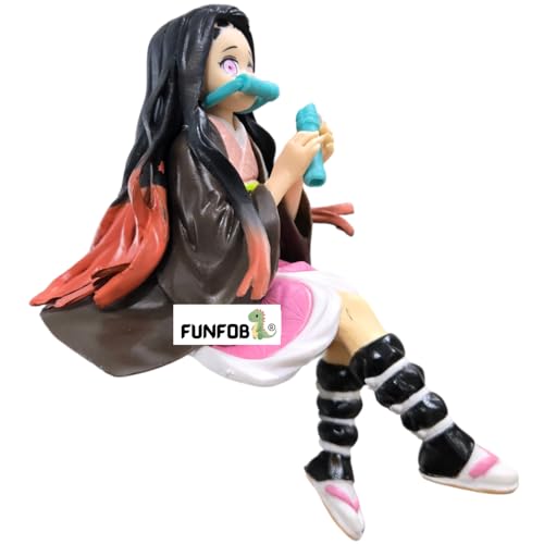 Image of FUNFOB Anime Action Figure Height-14.5cm Collectible for Anime Figures PVC Multicolour | Nezu Perching
