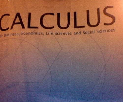 Calculus for Business, Economics, Life Sciences and Social Sciences