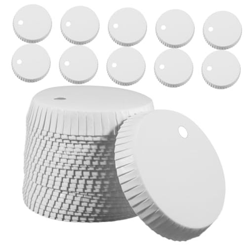 Garneck Cups Cover for Hotel Mismatched Paper Tea Cup Lids Disposable Cup Lids for Home Bar Restaurant