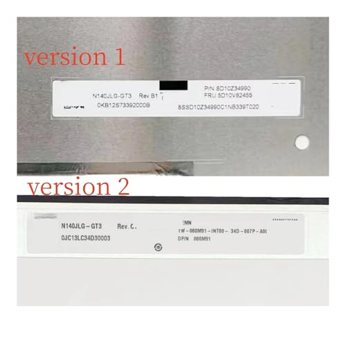 Image of N140JLG-GT3 Rev.C1 LCD Replacement Display Panel Matrix 1920x1200 IPS 30-pin 14Inches 350mm(N140JLG-GT3 Rev.B1)