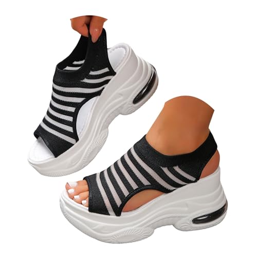 Sandalias de verano para mujer que aumentan la altura con total comodidad
