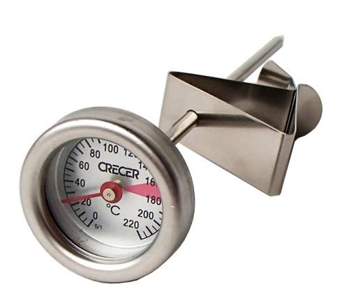 防水調理用温度計 高級ステンレス鋼 Amazon.co.jp: クレセル(CRECER) 調理用 温度計 防水仕様 適温範囲付