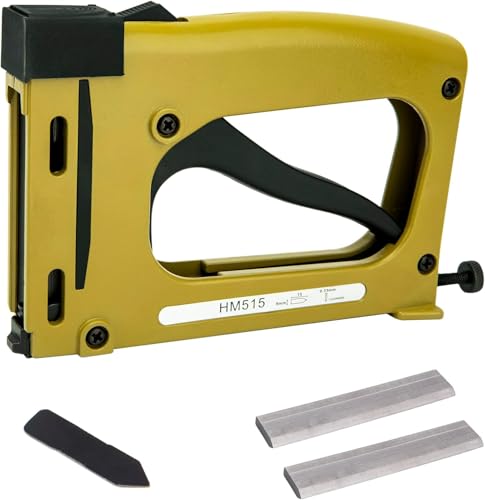 Point Drivers for Picture Framing, Picture Frame Stapler, Framing Point Gun with 1000 Points for Joiner DIY Artist Framing Paintings