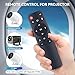 Replaced for Mini Projector HY300 HY300Pro Remote Control, for Magcubic HY300Pro, HOTPEAK PR06, Nonete NT30, SKUOU HY300 Plus, Maypug P1 Mini, HIPPUS HY300Pro, Salange HY300Pro, Aubor HY300Pro, Xgody