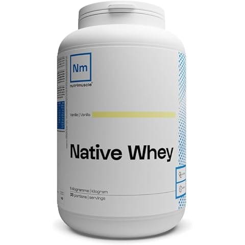 Protéine Whey Nutrimuscle Vanille 1kg Cover