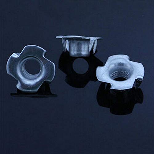 20PCS-M3 Nut Four Claw Nut Mosaic Base Square Nuts