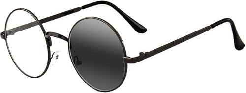 Lector fotocromático fotocromático de aluminio y magnesio del metal de los vidrios de lectura redondos retro progresivos multifocales