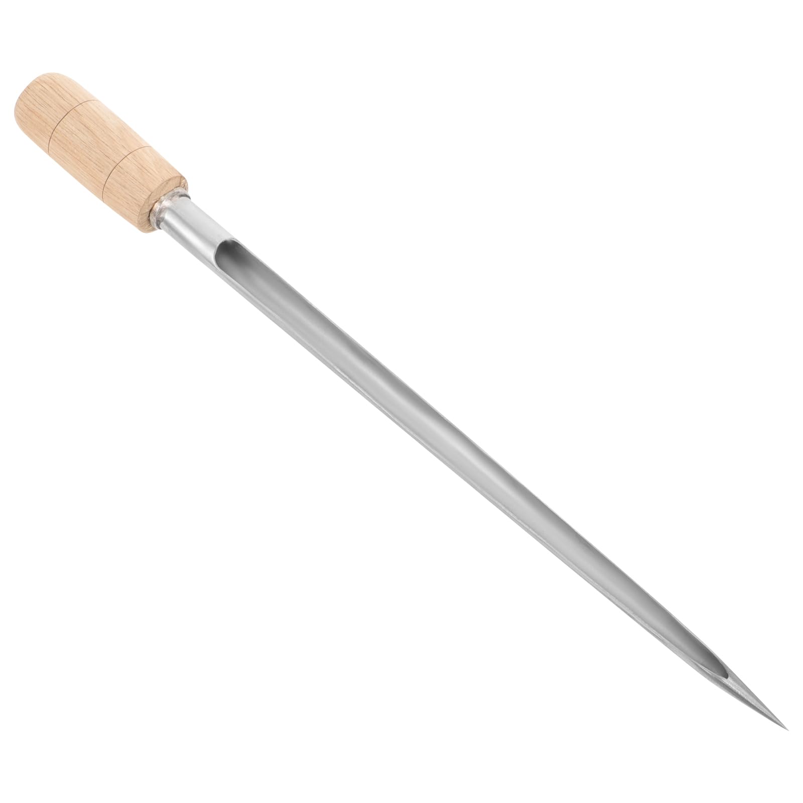 Happyyami Campionatore Di Cereali Metal Detector Tubo Per Il Campionatore Di Polveri Agricole Tubo Di Campionamento Rotante Acciaio Inossidabile Di Legno Particelle Di Polvere