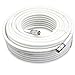 Produktbild Satix SKK02002 Sat Koaxialkabel mit 2x F-Schnell-Stecker 20 m 3-fach geschirmt 120 dB weiß