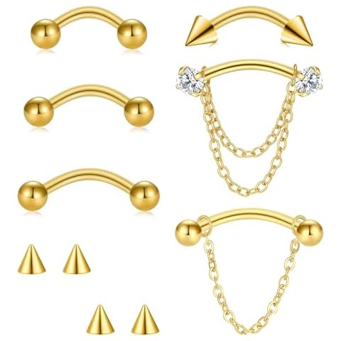 VFUN Piercing Barbell incurvé 16G Cover