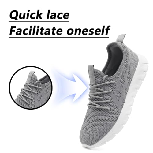 Image of DLWKIPV Men's Shoes Running Road Walking Sneakers Sports Athletic Workout Gym Shoes Casual Comfortable Breathable Fashion