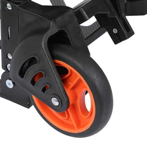 Black+Decker Carrello 2-In-1 E Carrello A Piattaforma - Carrello Max. 55KG - Carrello A Piattaforma Max. 120KG - Carrello Di Trasporto Pieghevole - Carrello Di Trasporto Con Ruote Robuste - 24