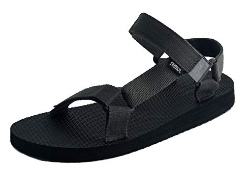 Image of riemot Women's Men's Sport Sandals with Arch Support Adjustable Quick Dry Beach Sandal Open Toe Outdoor Summer Walking Sandals