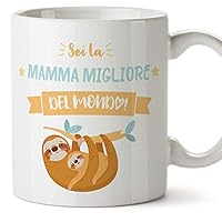 Tazza Termica Miofula Per Mamma - Acciaio Inox 360ml, Design 'Migliore Mamma Del Mondo' - Foto 11