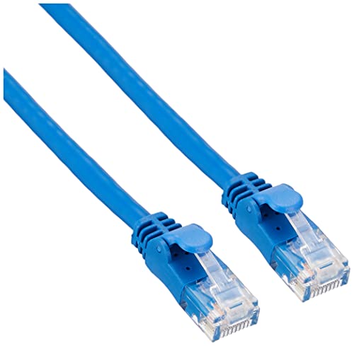 エレコム LANケーブル CAT6A 2m 爪折れ防止コネクタ やわらか ブルー LD-GPAYC/BU2の商品画像（Amazon）