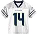 Outerstuff DK Metcalf Seattle Seahawks #14 White Kids Youth 8-20 Alternate Away Player Jersey (14-16)