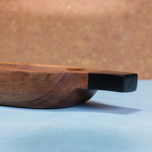 Image of Paddle Up Serving Tray | Wooden Tray for Kitchen & Dining, Decorative Tray for Home Decor, Coffee Table & Multipurpose Serving Tray
