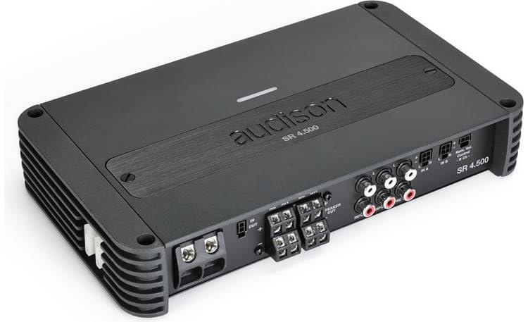 Image of Audison SR 4.500 Car Amplifier, 880W Total Power, 4-Channel D-Class, 220W x 4 @ 2ohm