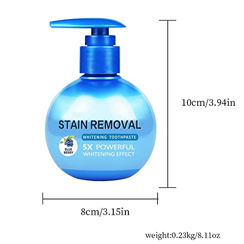 Magik 2-4 Pack Intensive Stain Removal Whitening Toothpaste Baking Soda Fight Bleed (Passion Fruit, 2 Pack) #TOP5