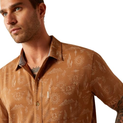 ARIAT Men's Retro Button Down Shirt4