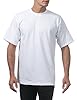 Pro Club Men's Heavyweight Cotton Short Sleeve Crew Neck T-Shirt, White, Medium #4