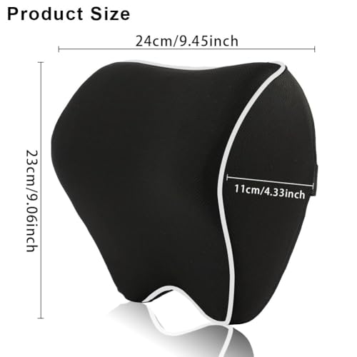 Coussin cervical mousse à mémoire respirant et confortable pour auto BMW XM - 3