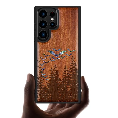 Protégez le Galaxy S23 Ultra avec cette coque bois anti-choc