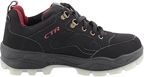 Image of ADD GEAR CTR Trekking Shoes Anti-Skid Hiking, Mountain Boots for Men and Women in Action (Black)