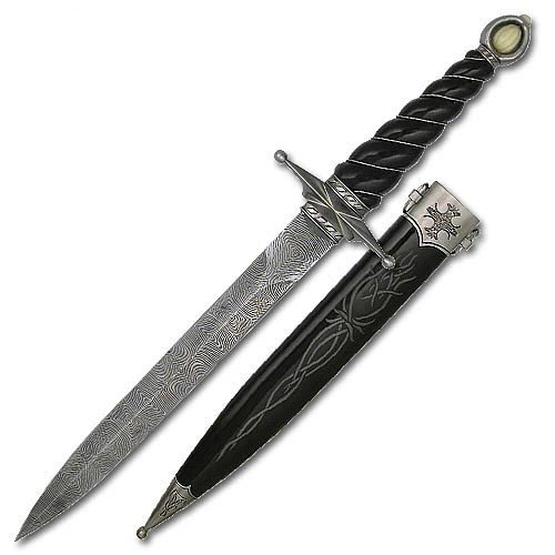 Kidan Knives Knight's Etched Dagger