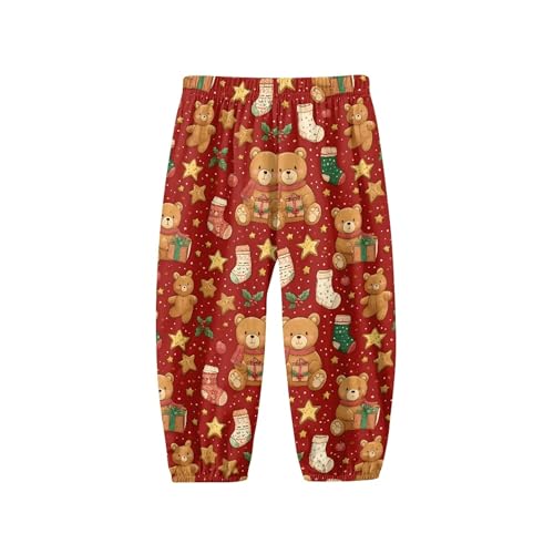 Image of Unisex Little Kids Yoga Trousers Bohemian Beach Pants Baggy Harem Activewear for Boys and Girls Age 3-10