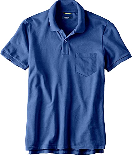 Image of Celsius Men's Half Sleeve Classic Solid Pique Polo with Pocket