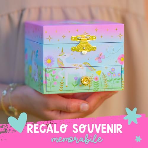 Set Gioielli Unicorno Per Bambine - Borsetta, Collana, Braccialetto, Regalo 3-8 Anni - Foto 8