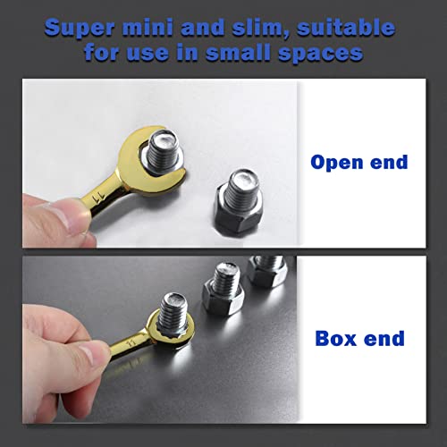 LEONTOOL Metric 10 PCS 4-11mm Mini Wrench Set - Image 4