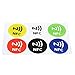 Ndier NFC - 6 etiquetas inteligentes adhesivas NFC Smart Tag impermeables NFC Smart Tag Rfid pegatinas etiqueta etiqueta adhesiva para Samsung S3 S4 papelería y productos para oficina