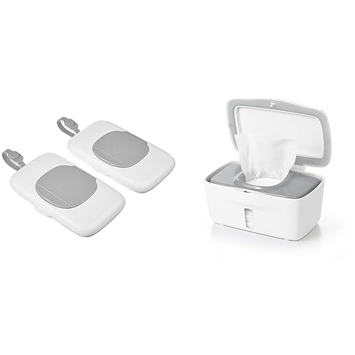 Bolso para viajar, dispensador de toallitas, Gris