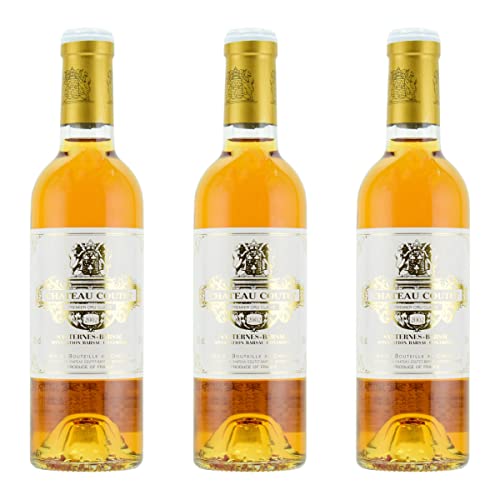 シャトー・クーテ 2002 375mlハーフボトル3本セット 貴腐ワイン ソーテルヌ バルザック